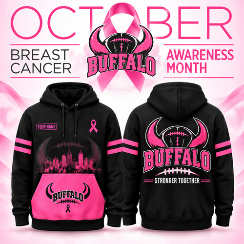 Buffalo Football Breast Cancer Awareness Apparel