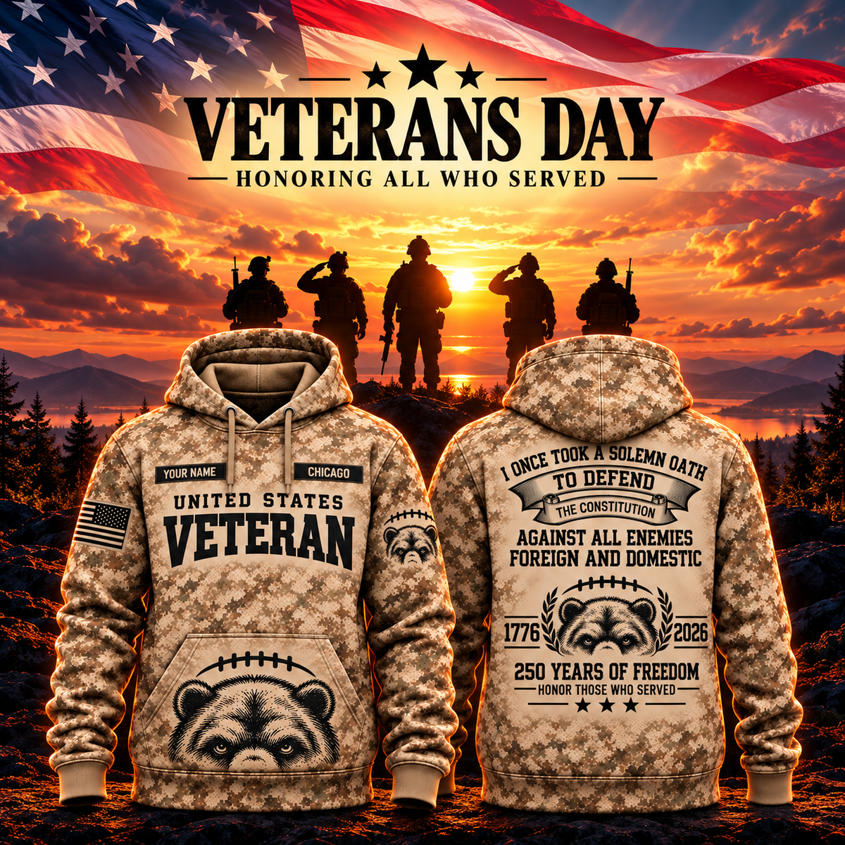 Chicago Football Veteran Apparel