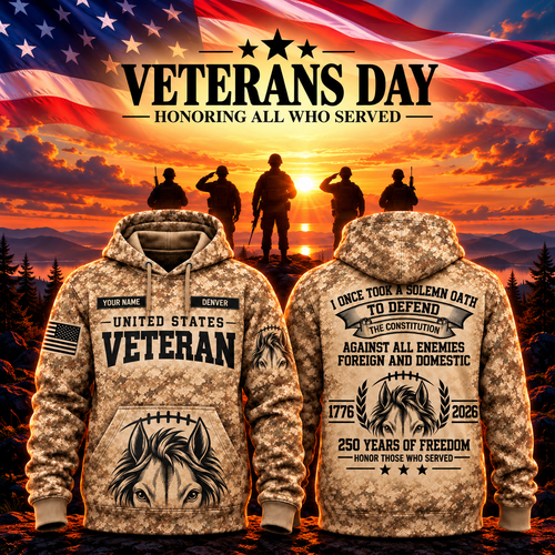 Denver Football Veteran Apparel