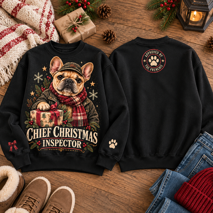 Christmas Dog Lover Vintage Graphic Sweatshirt