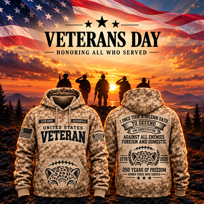 Jaguar 250 Years Camo Hoodie