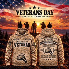 Camo Veteran – Coonskin Cap