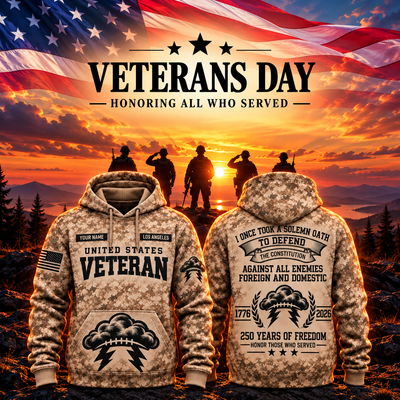 Thunderbolt 250 Years Camo Hoodie